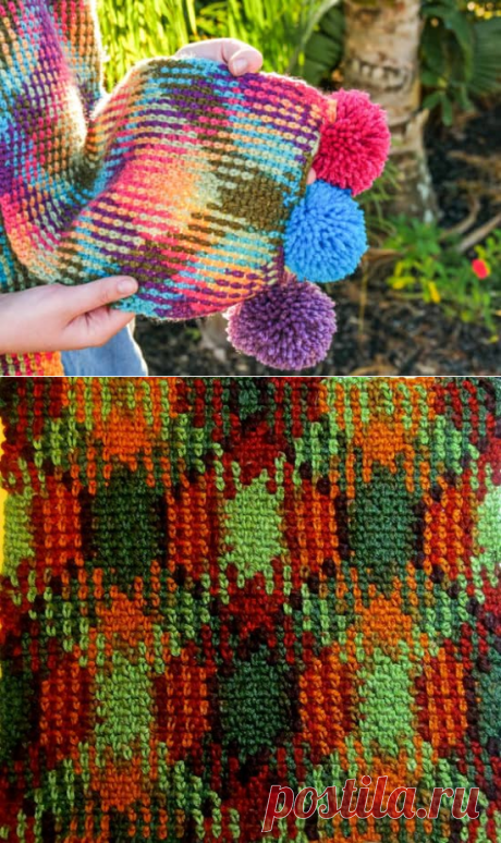 Вязание в стиле Пулинг (color pooling). Программа для расчёта узоров в стиле Пулинг (color pooling).