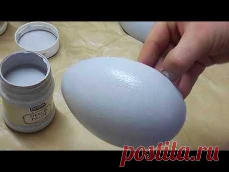 Pisanka wielkanocna - decoupage (tutorial)
