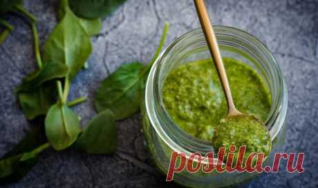 #Рецепт #песто из зеленого перца с фисташками
        - Как #приготовить песто