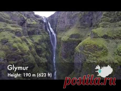 Top 10 Waterfalls of Iceland (DJI Phantom 2 and GoPro HERO3+)