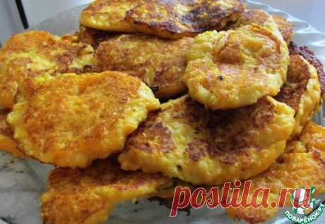 Яблочные оладьи с пшеном Кулинарный рецепт