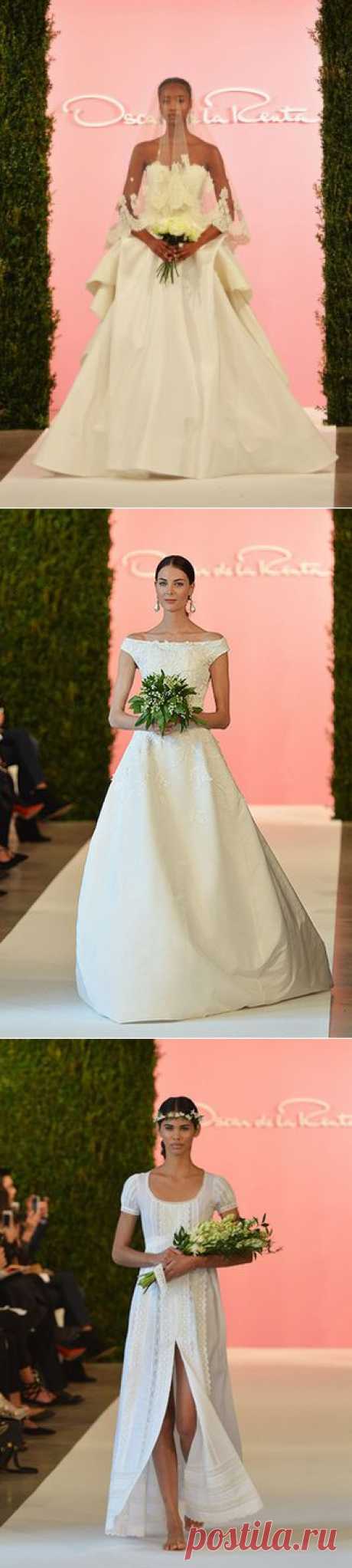 Bridal Fashion Week: показ Oscar de la Renta