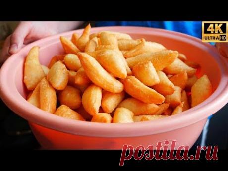 ЗА СУЩИЕ КОПЕЙКИ ГОТОВЛЮ ТАЗ ЗА РАЗ ☆ Баурсаки ПО-КОСТАНАЙСКИ ☆ Самый ЛЕГКИЙ РЕЦЕПТ!