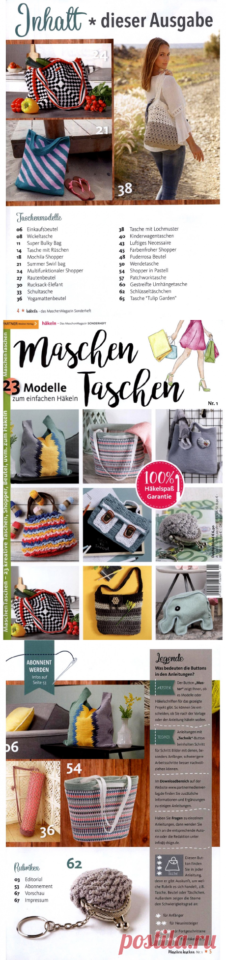 Maschen Taschen №1 2018.