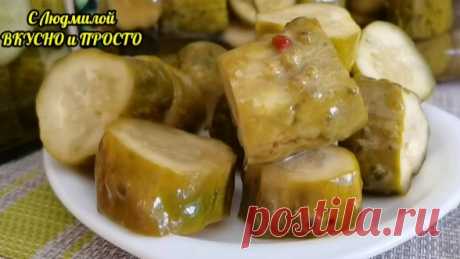 Делать такие маринованные огурцы от силы полчаса (без варки и стерилизации) Получаются огурчики &quot;шашлычные&quot;