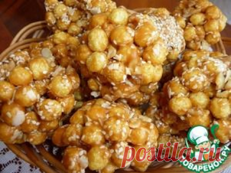 Сладости для детей-а-ля-козинаки (&quot;KELLOG´S CRISPIES&quot;) - кулинарный рецепт
