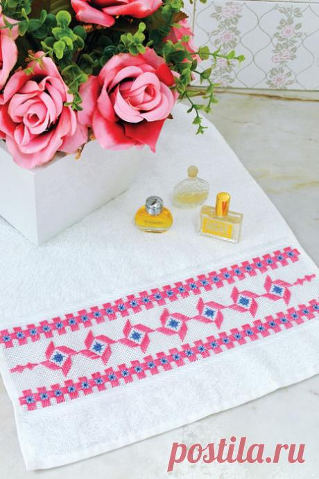 ВЫШИВКА НА ПОЛОТЕНЦЕ. ИДЕИ СО СХЕМАМИ - Домоводство - медиаплатформа МирТесен