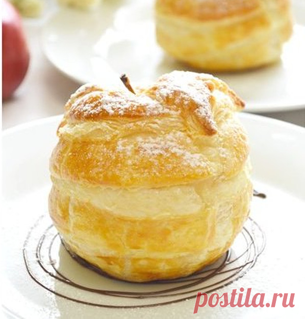 Яблоки в тесте
Рецепт приготовления вкусного десерта. Ароматные яблоки в тесте.