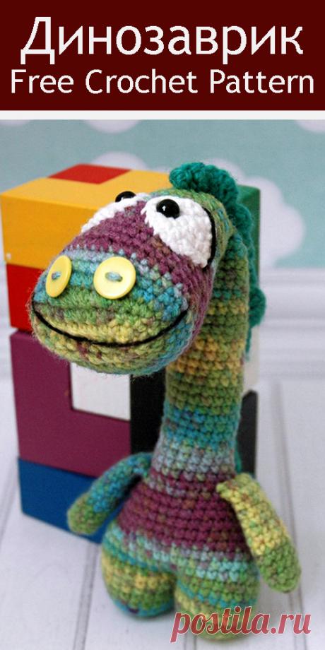 PDF Динозаврик. FREE amigurumi crochet pattern. Бесплатная схема и описание для вязания амигуруми крючком. Игрушки своими руками! Динозавр, dinosaur, dinosaurio, dinossauro, dinosaure, dinosaurier, dinozaur, dinosaurus. #амигуруми #amigurumi #amigurumidoll #amigurumipattern #freepattern #freecrochetpatterns #crochetpattern #crochetdoll #crochettutorial #patternsforcrochet #вязание #вязаниекрючком #handmadedoll #рукоделие #ручнаяработа #pattern #tutorial #häkeln #amigurumis #diy #tutorialcrochet