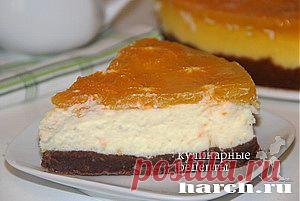 Апельсиново-шоколадный чизкейк | Харч.ру - рецепты для любителей вкусно поесть