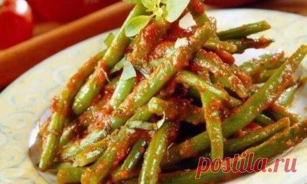 Стручковая фасоль по-грузински

Ингредиенты: 

• 300 г зелёной стручковой фасоли, 
Показать полностью…