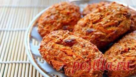 Печенье из морковки и овсянки » Вкусно и полезно