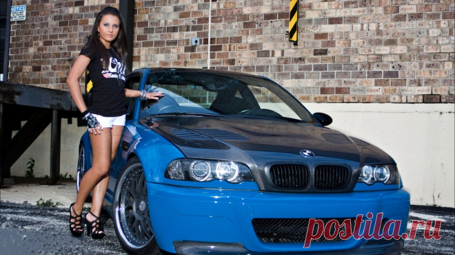 bmw, m3, e46, blue, carbon