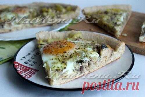 Пирог с картофелем и сардиной