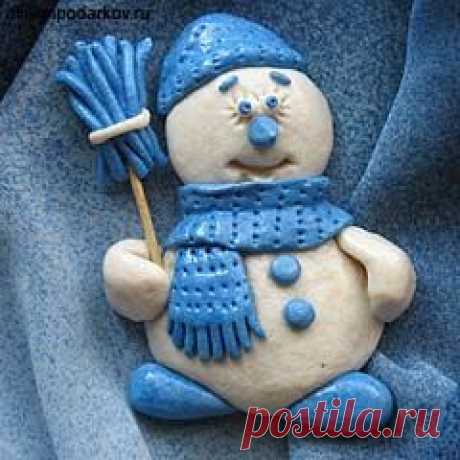 Лепим игрушки к НГ из соленого теста! - Садоводка