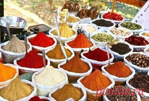 Сочетаемость специй с продуктами