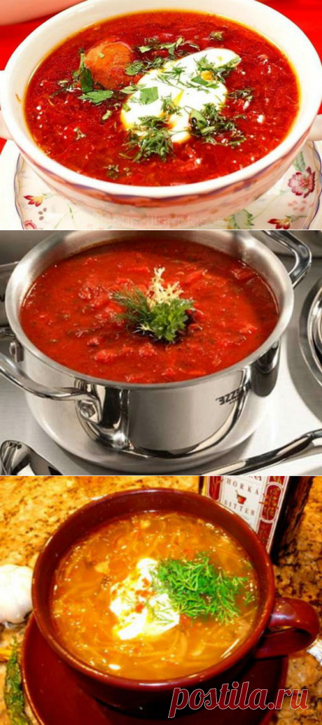 Борщ из квашеной капусты, пошаговые рецепты