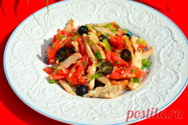 Как приготовить салат из курицы - рецепт, ингридиенты и фотографии