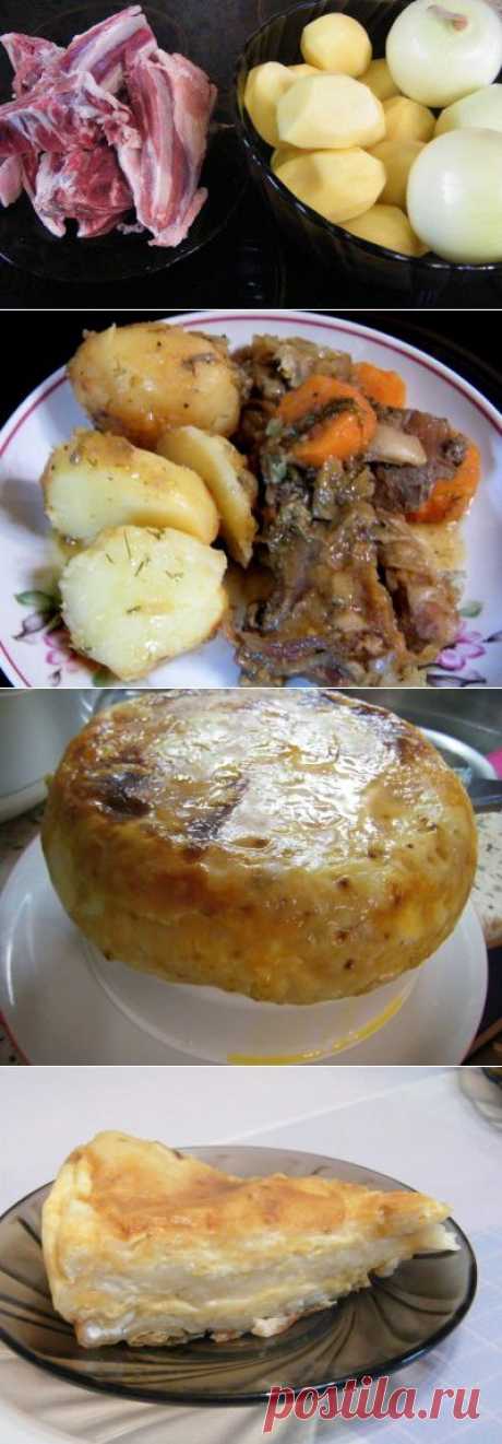 Мультиварка - мясо с картошкой и ачма