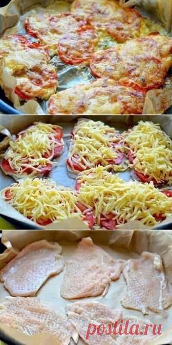 Куриные отбивные в духовке