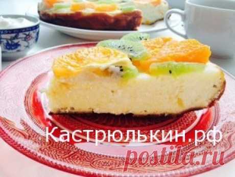 РЕЦЕПТ ТВОРОЖНОЙ ЗАПЕКАНКИ С ФРУКТАМИ » Рецепты на каждый день