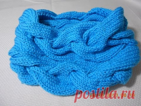 Elegante Turquesa cuello circular parte 1 de 3