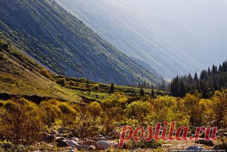 Григорьевское ущелье Иссык-Куля | ФОТО НОВОСТИ