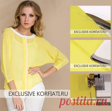 Французский шов - как обработать припуски на прозрачных тканях &amp;raquo; Женский Мир