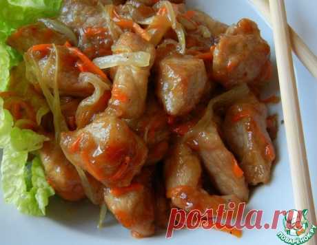 Свинина по-китайски в кисло-сладком соусе – кулинарный рецепт