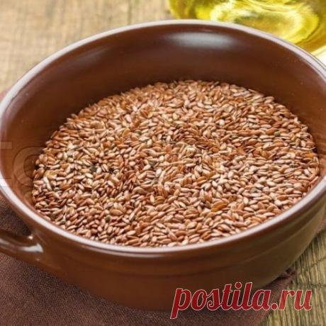 Сибирский способ очищения кишечника семенами льна