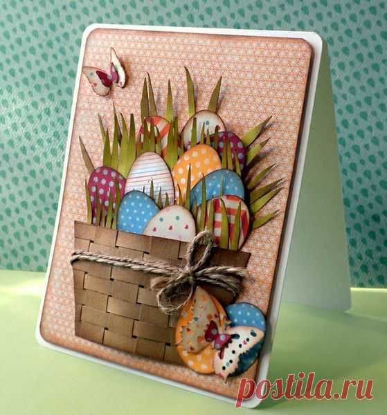 Самодельные пасхальные открытки / Рукоделие