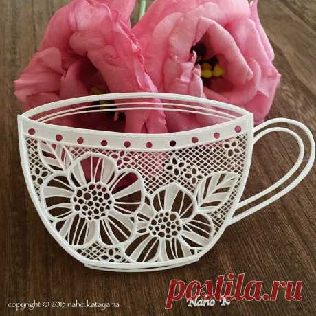 Good morning! Have a lovely day❤︎ ( 2015 teacup piece )
#paperart #papercut #papercutart #papercutout #papercutting #papercutartist #papersculpture #artwork #paperartistcollective #intricate #interior #floraldesign #floral #teacup #cute