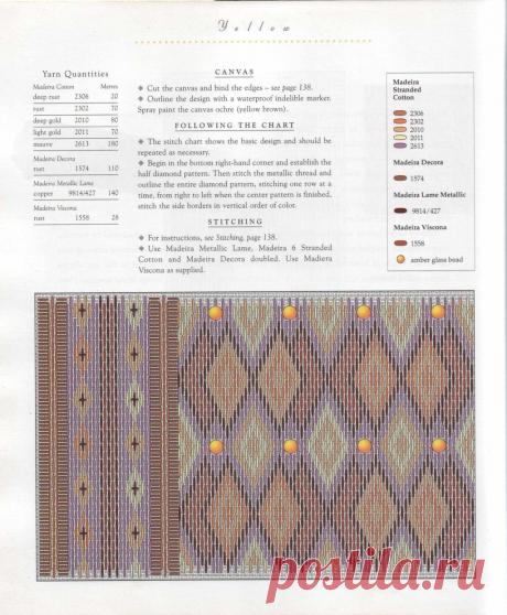 View image: 044 Joyce Petschek Beautiful bargello (1997)