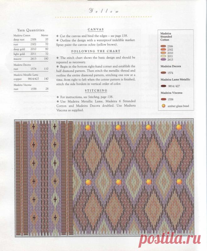 View image: 044 Joyce Petschek Beautiful bargello (1997)