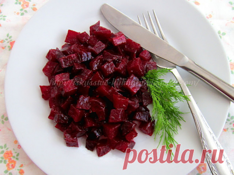 Гарнир из свеклы от Джейми Оливера 
Очень простой и очень вкусный гарнир из свеклы, от моего любимого повара Джейми Оливера! Подавать такой гарнир рекомендуется к мясу или рыбке, получается очень хорошее сочетание. Особенно мне нравитс…