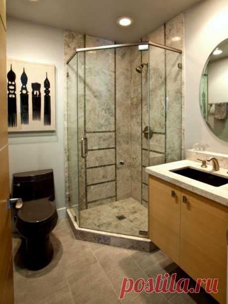Идеи дизайна маленького санузла, которые просто воплотить в квартире