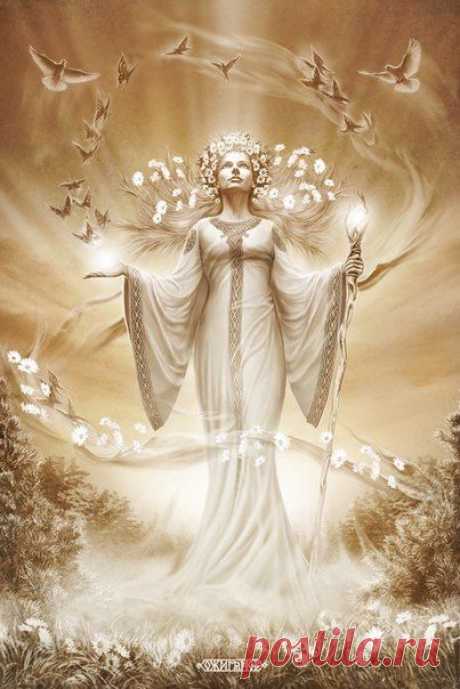 Художник Игорь Ожиганов. Славянская мифология. Картинки для декупажа / Мастер-класс