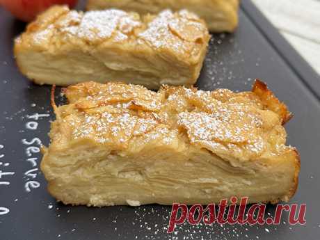 Простой Рецепт Французского Яблочного Пирога (Gâteau Invisible) Этот многослойный яблочный пирог - идеальный рецепт для осеннего яблочного сезона!Наполненный тонко нарезанными свежими яблоками и минимальным количеством теста, этот легкий пирог - настоящее фруктовое лакомство. В нем используется всего полстакана муки, благодаря чему акцент делается на яблоках, придавая пирогу особую нежность и сочность. Этот французский десерт, известный как Gâteau Invisible, получил свое н...