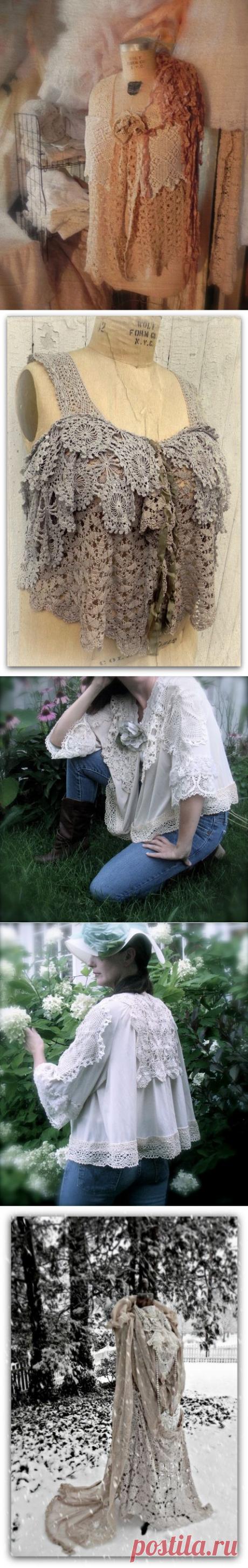 БОХО. Идеи для вдохновения: Винтажная одежда с сайта vintageologie .