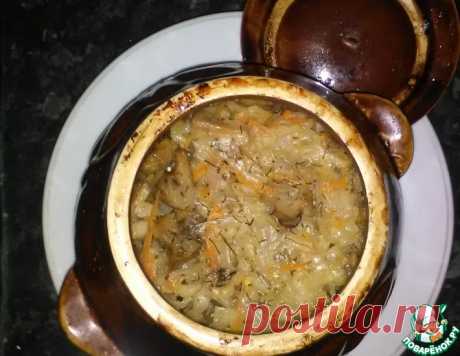Перловка с грибами в горшочках – кулинарный рецепт