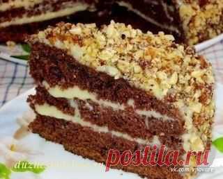 шоколадный торт