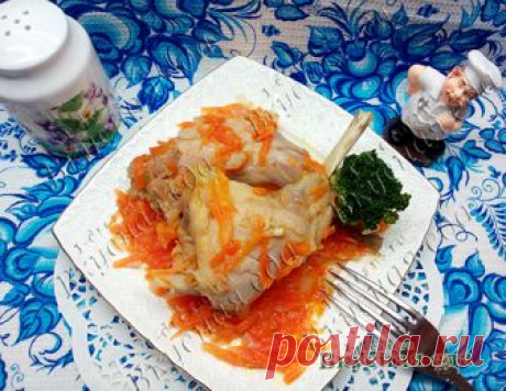 Кролик белом вине - с овощами - Вкусная еда