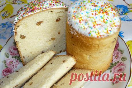 КУЛИЧ, КОТОРЫЙ ВСЕГДА ПОЛУЧАЕТСЯ!!! 
=======================================================
Сохраните, чтобы не потерять! 
Очень много рецептов куличей , но этот очень простой, и о-о-о-чень вкусный.. А главное всегда получается даже у неопытных хозяек! 

Ингредиенты 

- 500 мл молока 
- 11 г сухих дрожжей (или 50-60 г сырых дрожжей) 
- 1-1.3 кг муки 
- 6 яиц 
- 200 г сливочного масла или маргарина 
- 250-300 г сахара 
- 300 г изюма 
- 1 ч.л. ванильного сахара 

глазурь: 
...