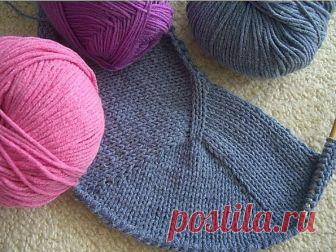 Легкий в освоении и увлекательный метод Contiguous бесшовного вязания изделия с втачным рукавом