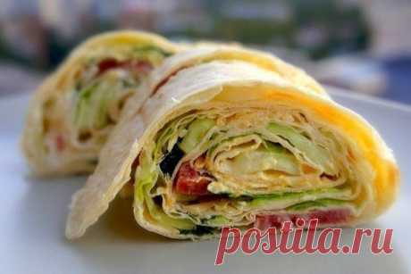 А вот и 20 самых вкусных начинок для рулета из лаваша! | Поваренный сайт