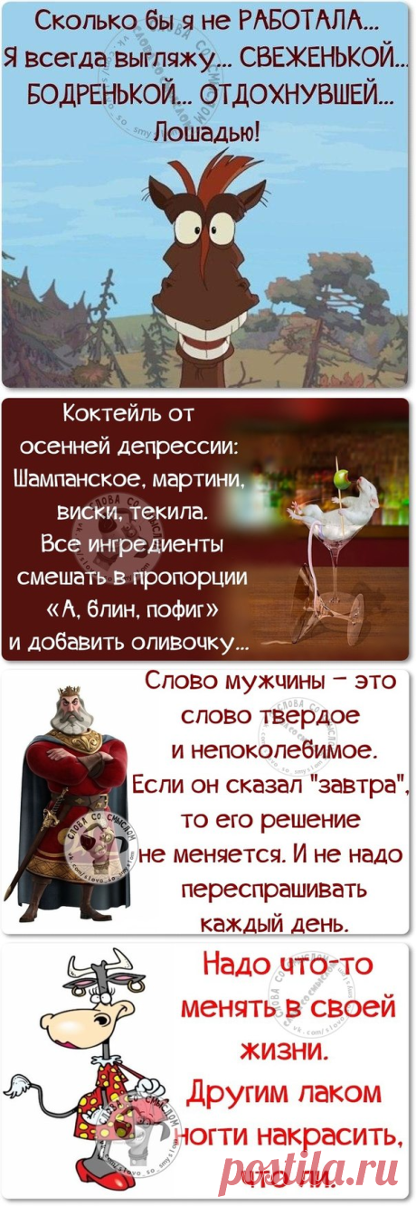 Пост метких фраз в «словах со смыслом»