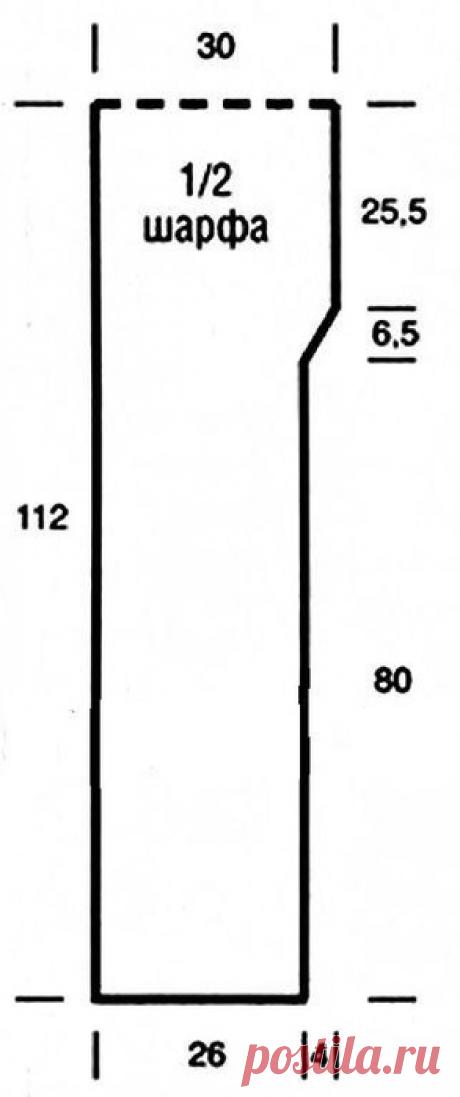 Шарф-капюшон вязаный спицами.Много идей и воплощений.Описание и схемы. - 10 Декабря 2014 - Рукоделие своими руками - &quot;Магия Творчества&quot;-информационный портал.