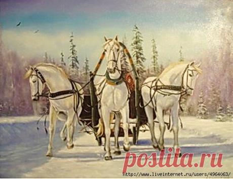 Лошадки для декупажа.