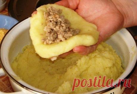 Зразы картофельные. Рецепт + | Домохозяйка