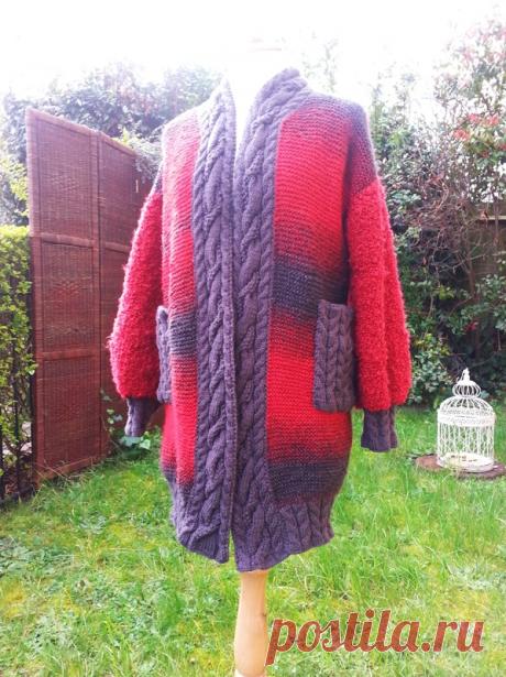 Dziana Moda: Sweter na drutach